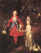 Portrait of Prince James Francis Edward Stuart and Princess Louisa Maria Theresa Stuart